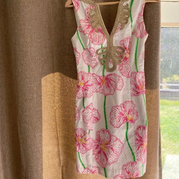 Lilly Pulitzer Shift Dress Size 0 - Picture 1 of 10